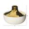 5.5&#x22; Elegance Ceramic Decorative Vase with Gold Accents
